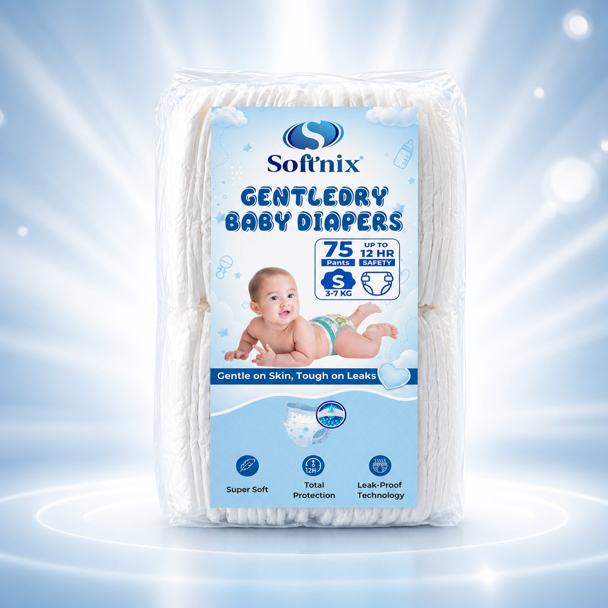 Baby diapers pants S 75 size 75 pants soft diaper pants